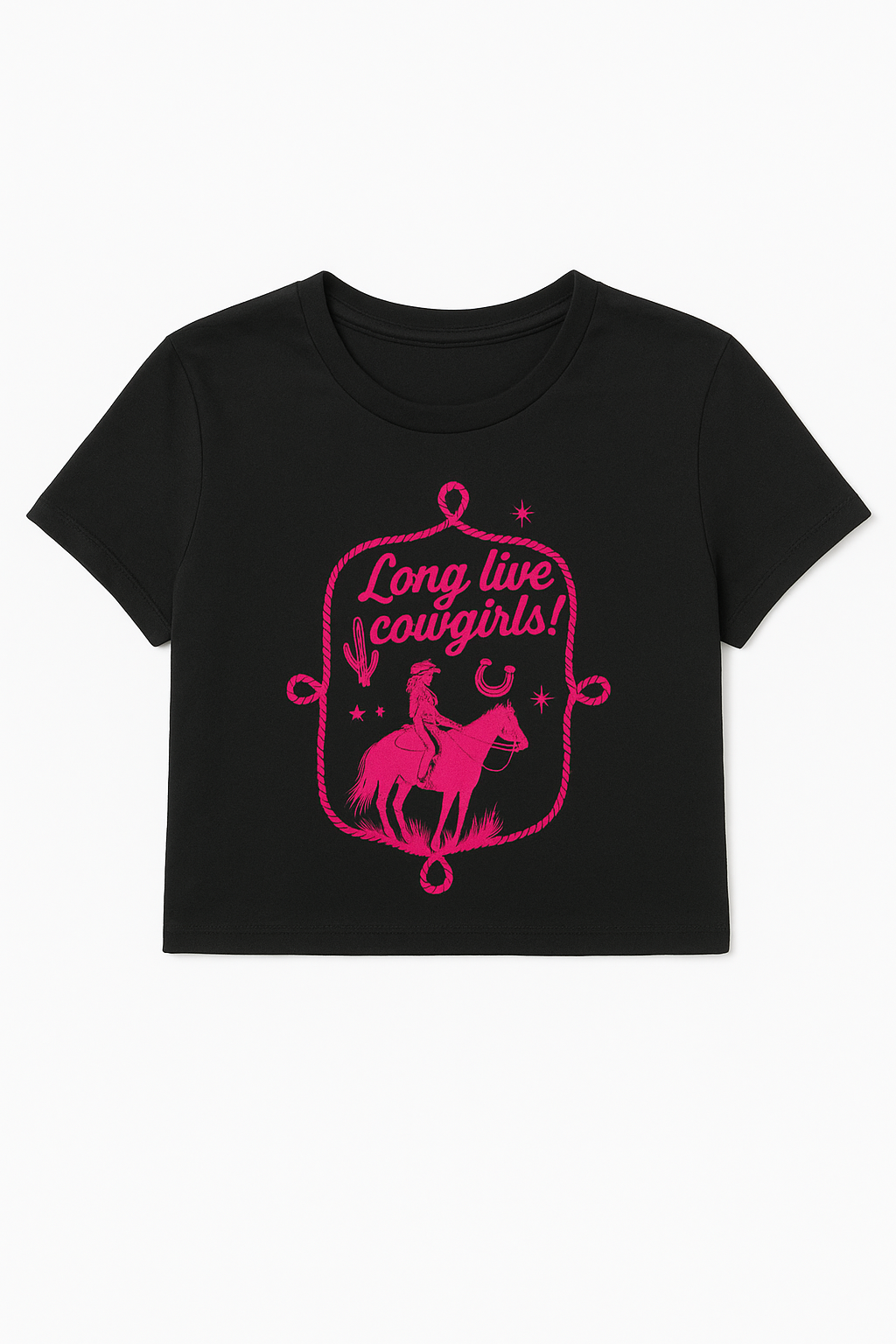 Long Live Cowgirls Crop T