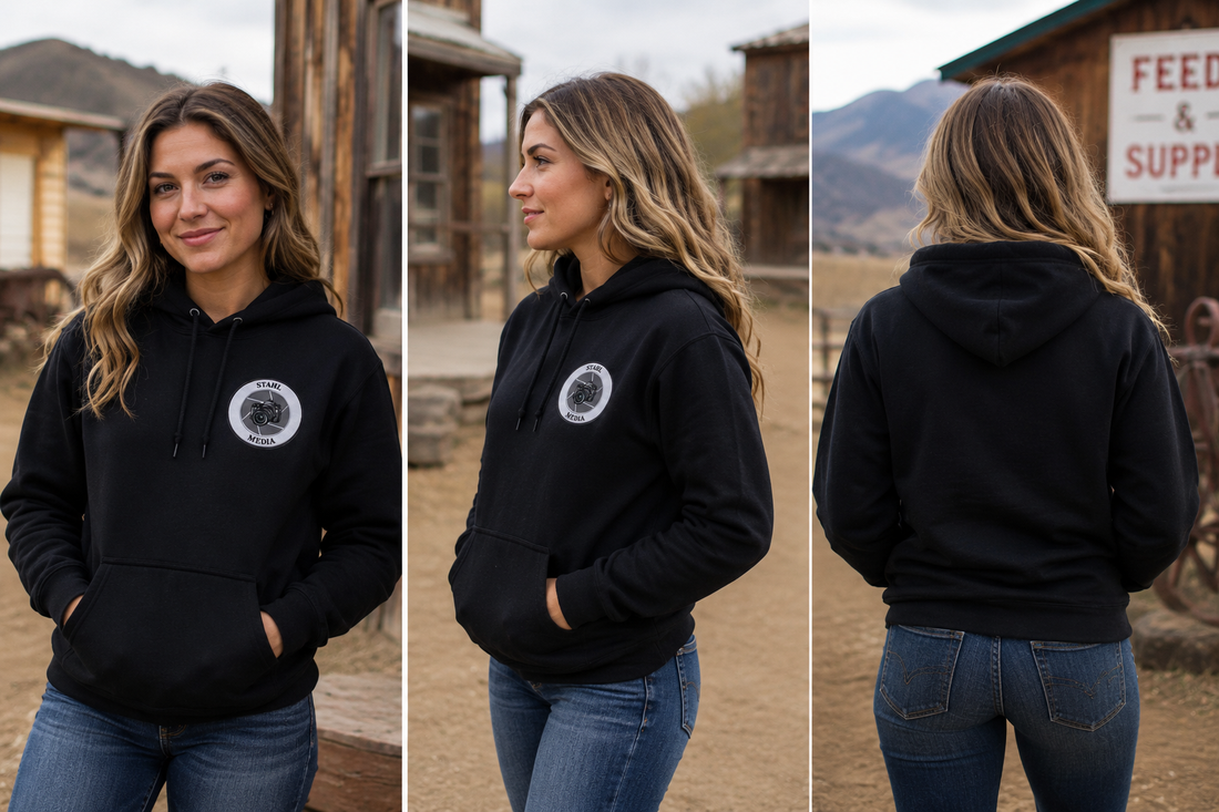 STAHL MEDIA Hoodie 🎥🖤