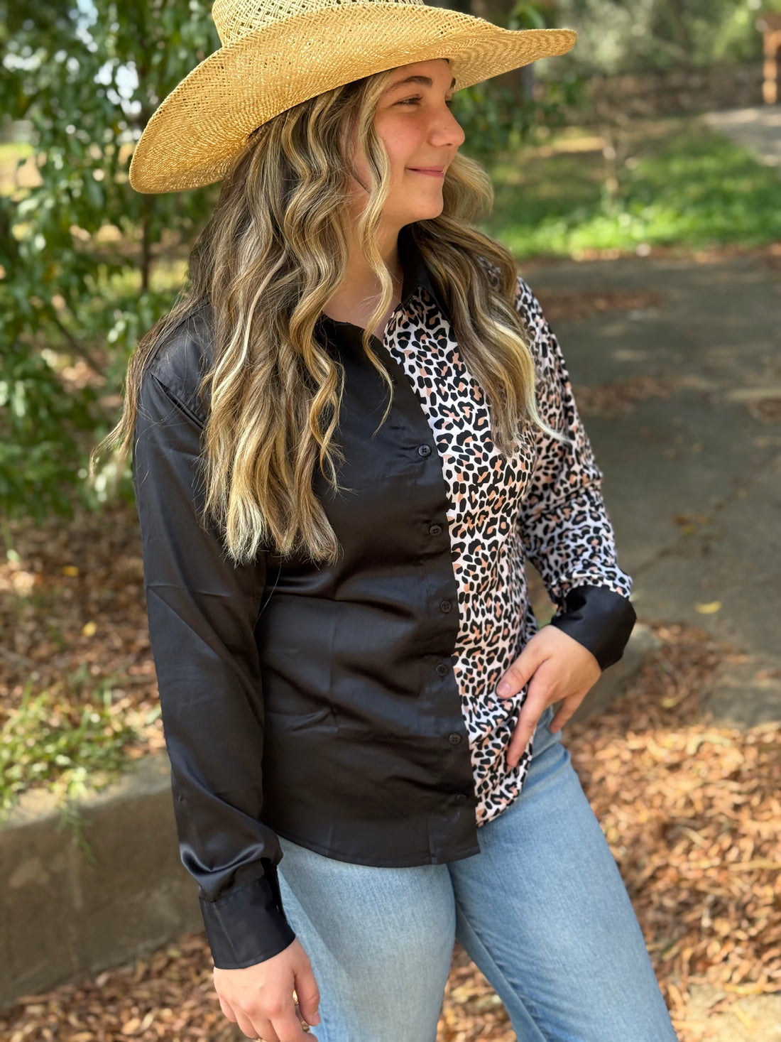 1/2 and 1/2 Cat Can Scat | Western Show Shirt