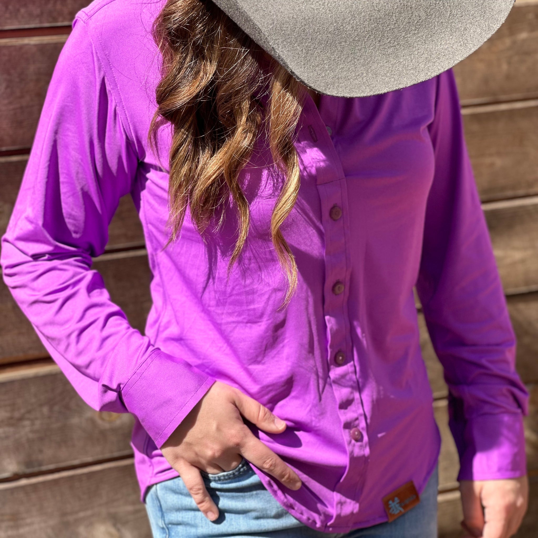 PUNCHY PULLOVER- PUNCHIN PURPLE