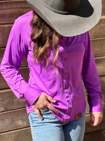 PUNCHY PULLOVER- PUNCHIN PURPLE