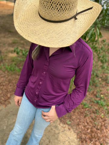 Plum Punchy Pullover