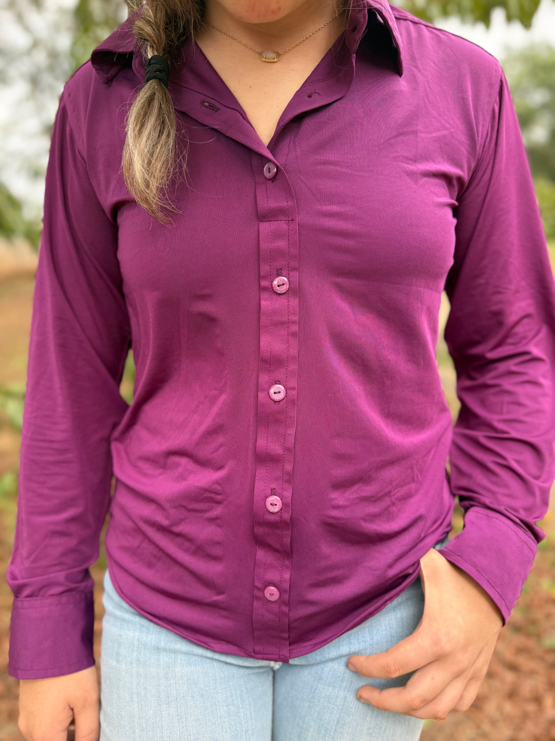 Plum Punchy Pullover