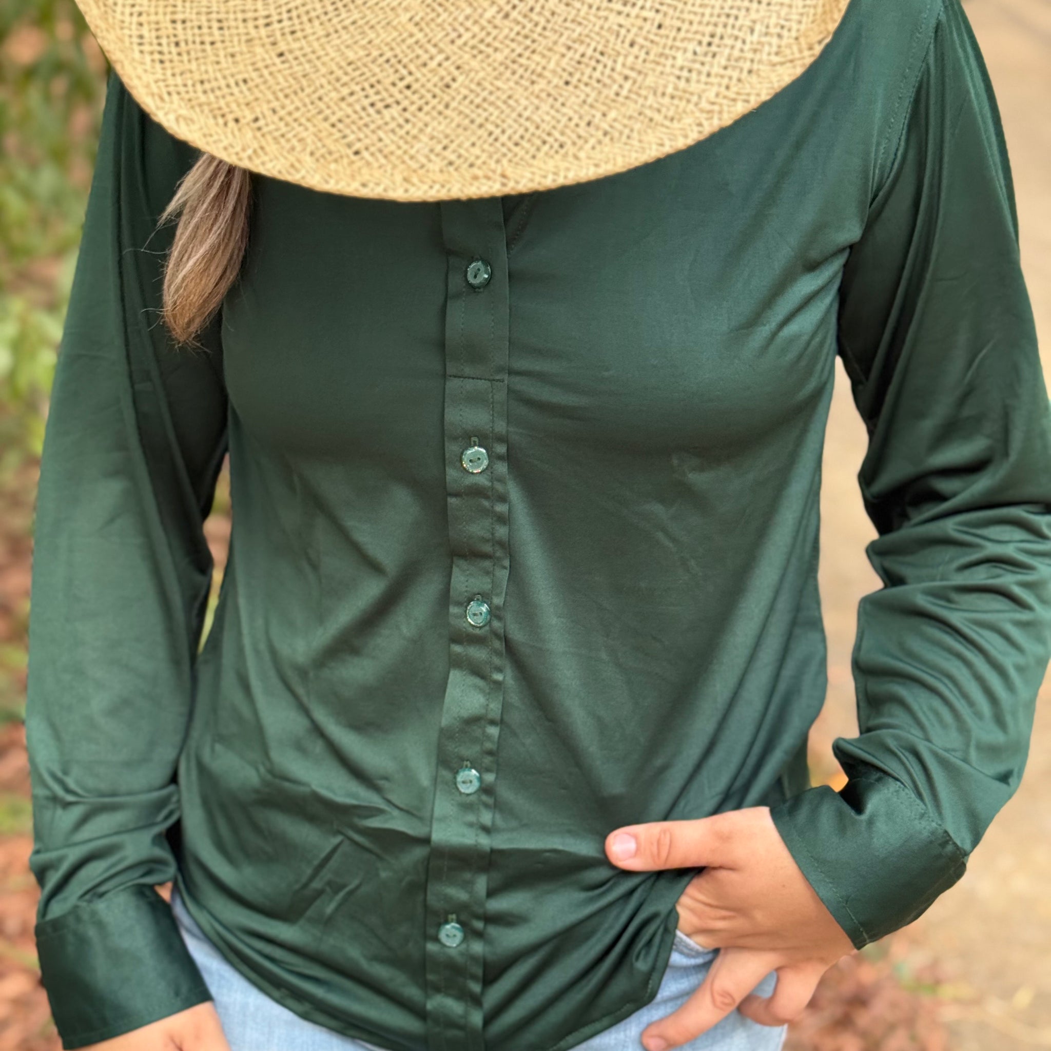 Olive Punchy Pullover