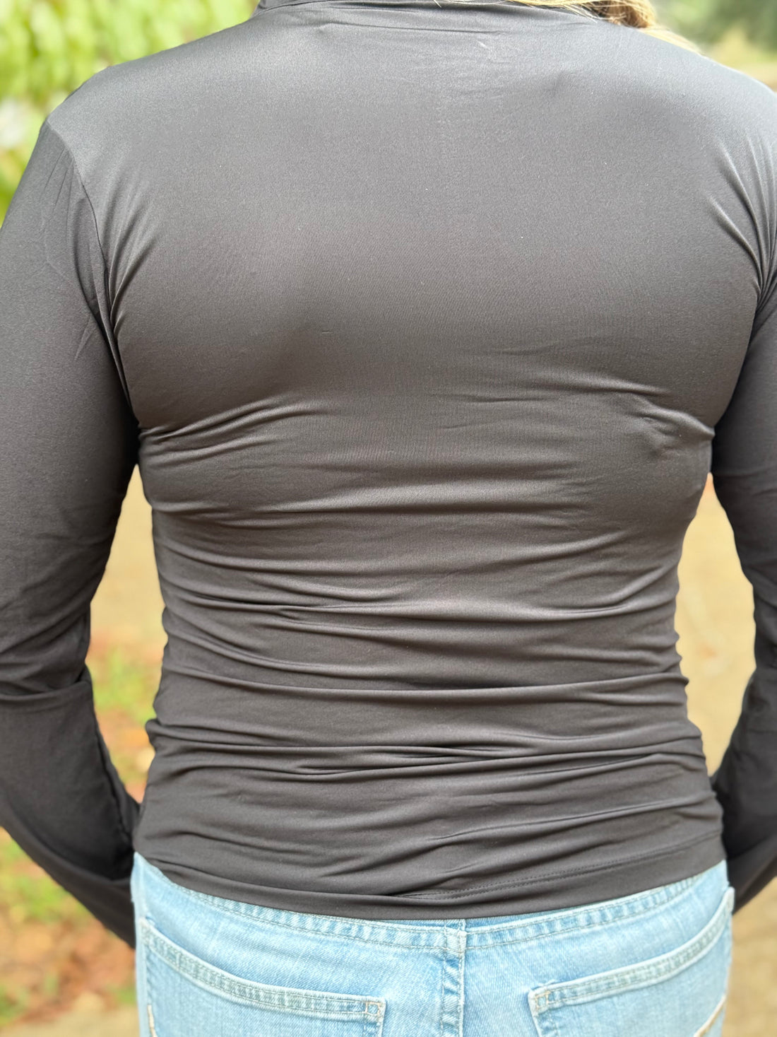 Black 1/4 Zip Jack Pot Jersey